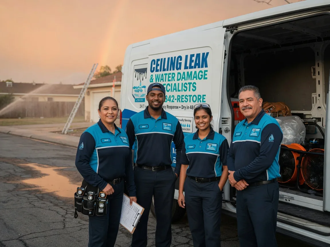 Ceiling Leak Cleanup company in Derry, NM